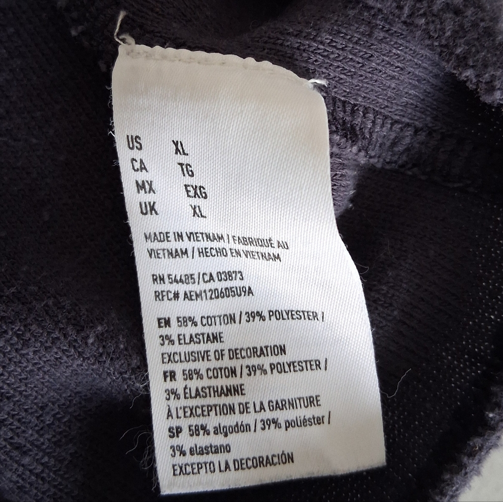 American Eagle/ Dreamer Navy Blue Sweater/ Long Sleeved/ Size US XL - Picture 8 of 12